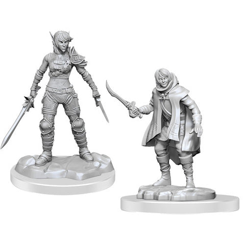 D&D ELF ROGUE&HALF-ELF ROGUE PROTG  W19