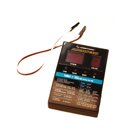 HOBBYWING LED Program Card - General Use for Cars, Boats, and Air