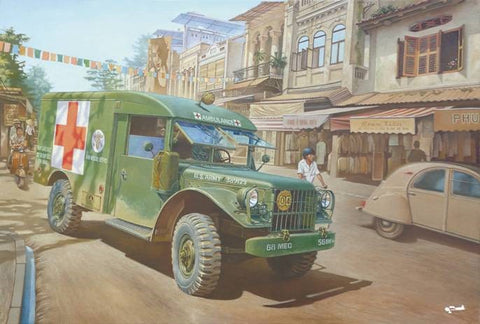 RODEN 1/35 M43 3/4-Ton 4x4 US Army Ambulance