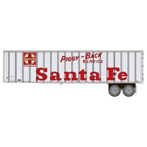 HO 40' FLEXI-VAN TRAILER ATSF (2)