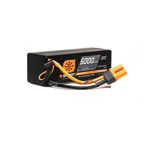 SPEKTRUM SMART LIPO 14.8V 4S 5000mah 30C W/ IC5