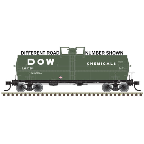 N 11K GAL TANK CAR DOW #775