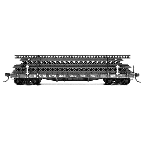 HO 40' 50-TON FLAT CAR KIT