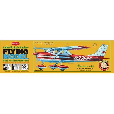 GUILLOWS 24" Wingspan Cessna 150 Laser Cut Kit