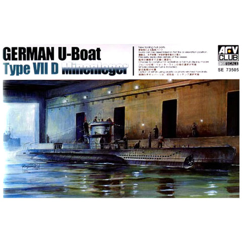 AFV CLUB GERMAN U-BOAT7D1
