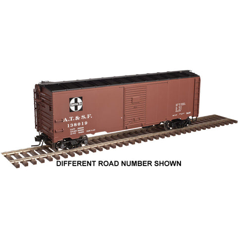 HO 40' BOX CAR ATSF KIT #-082