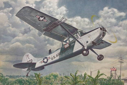 RODEN 1/48 L19/O1 Bird Dog USAF Light Communications Aircraft