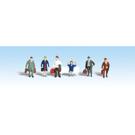 WOODLAND SCENICS HO Figures: Travelers