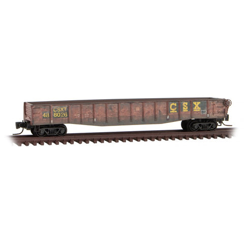 Z 50' GONDOLA WEATHERED CSX