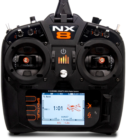 SPEKTRUM NX8 8 Channel DSMX Transmitter Only