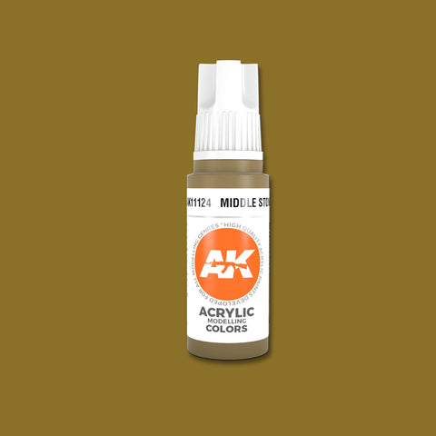 Middle Stone 3G Acrylic Paint 17ml Bottle
