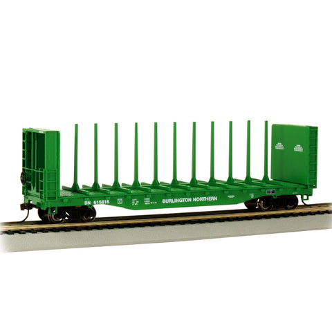 HO 52' CENTERBEAM BULKHEAD FLATCAR BN