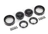TRAXXAS TRX4-M WHEELS MTHD 105 BLACK 1.0"
