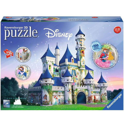 3D-PUZZLES Disney Castle PUZZLE