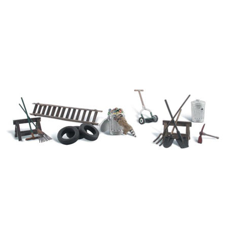WOODLAND SCENICS HO Figures: Garage Treasures