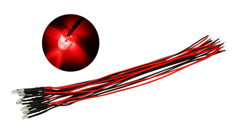 COMMONSENSE [10] 3MM RED LED