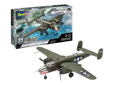 REVELL  1/72 B25 Mitchell Bomber (Snap)