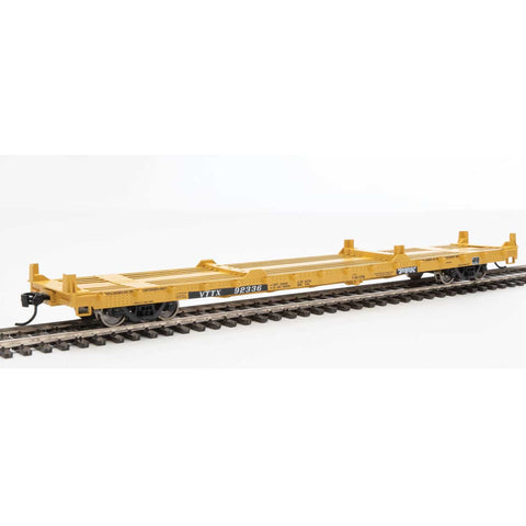 HO 60' PS FLATCAR TRAILER TRAIN VTTX #92336