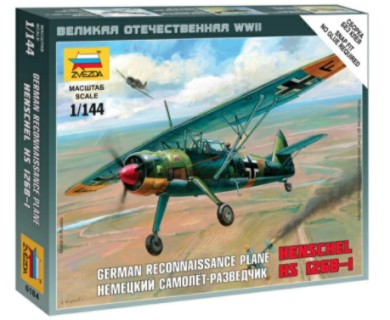 ZVEZDA  1/144 WWIIGERMAN HENSCHELL RECON