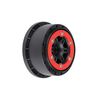 PROLINE Split Six Front 2.2"/3.0" 12mm Short Course Wheels (2) Red/Blk