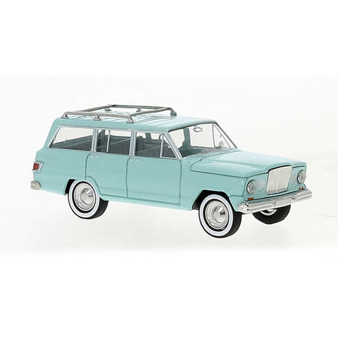 HO VEHICLE JEEP WAGONEER LIGHT GREEN