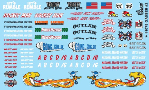 GOFER 1/24-1/25 Gassers Logos #2