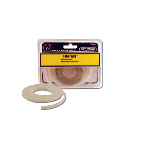 WOODLAND SCENICS Tidy Track Roto Pads - Replacement Cleaning Pads