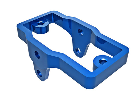 TRAXXAS TRX-4M Servo mount, 6061-T6 aluminum (blue-anodized)