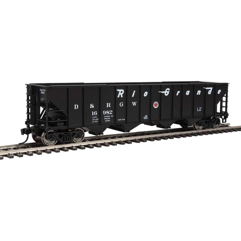 HO 50' 100 TON 4-BAY HOPPER D&RGW 1