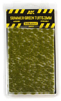 Diorama Series: Summer Green Tufts 6mm (Self Adhesive)