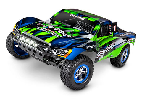 TRAXXAS SLASH RTR W/LED GREEN