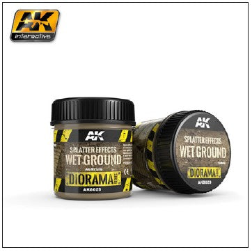 AKI Diorama Series: Splatter Effects Wet Ground Acrylic 100ml Bottle