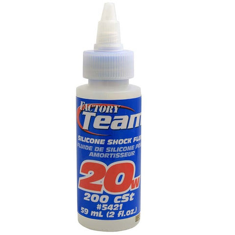 ASSOCIATED Silicone Shock Fluid,20WT 2oz