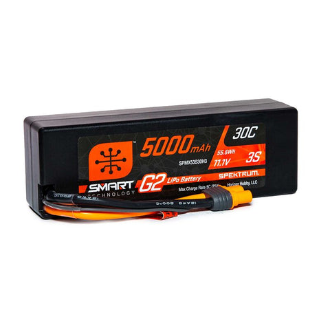 SPEKTRUM SMART-G2 LIPO 11.1V 3S 5000mah 30C W/ IC3