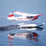FMS Piper J-3 Cub w/Floats 1400mm V4 PNP
