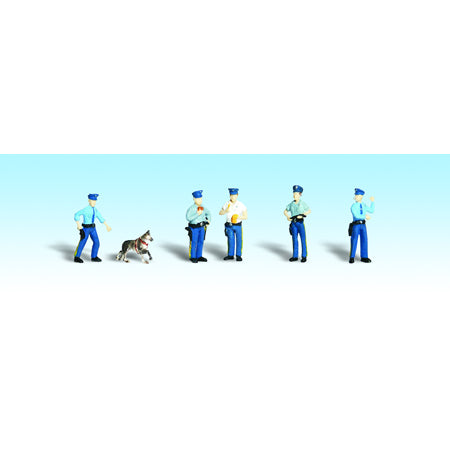 WOODLAND SCENICS N Figures: Policemen