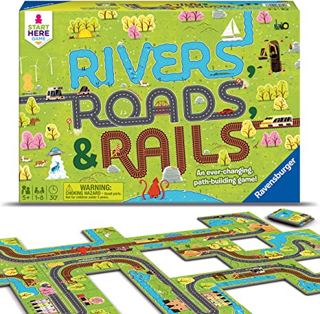 RAVENSBURGER Rivers, Roads And Rails