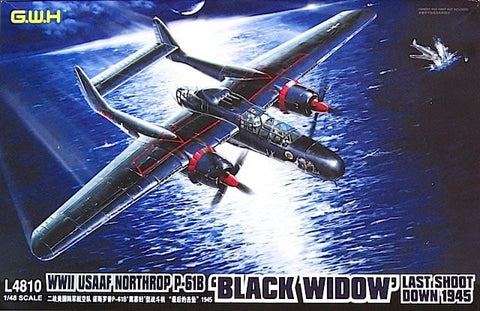 LION ROAR  1/48 WWII USAAF P61B Black Widow Last Shoot Down 1945 Aircraft