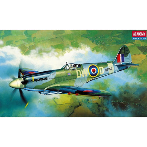 ACADEMY 1/72 Spitfire Mk XIV C RAF Fighter