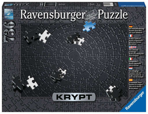 736-PIECE Krypt Black PUZZLE