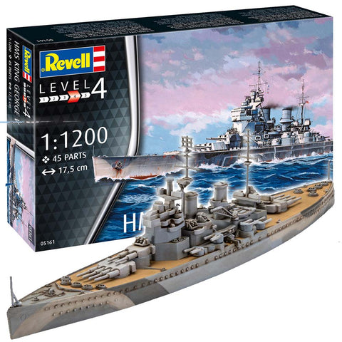 REVELL KING BATTLESHIP
