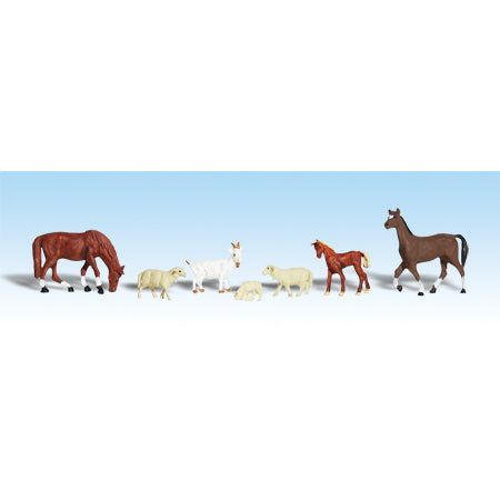 WOODLAND SCENICS HO Figures: Livestock
