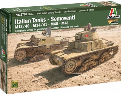ITALERI TALIAN TANKS SEMOVEN