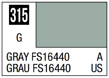 MR HOBBY 10ml Lacquer Based Gloss Gray FS16440