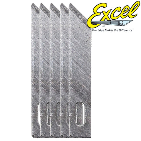 EXCEL Angled Chisel Blade, 5pc