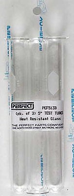 PERFECT TEST TUBES 5/8"X5" (3)