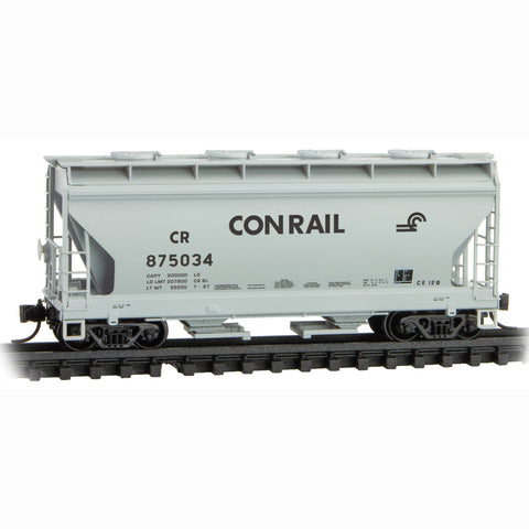 N 2 BAY COVERED HOPPER CR #875034