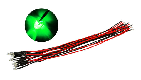 COMMONSENSE [10] 3MM GREEN LED