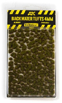 Diorama Series: Backwater Tufts 4mm (Self Adhesive)
