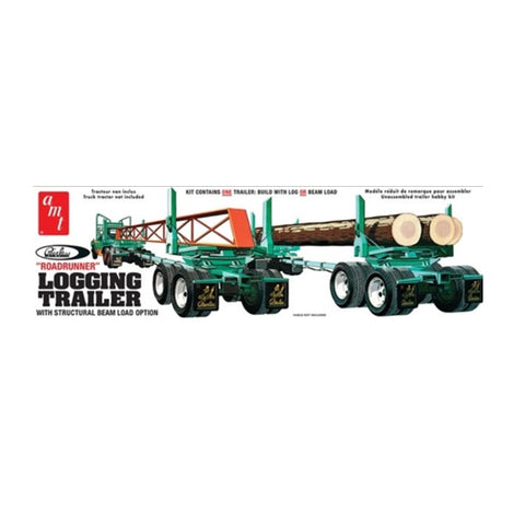 AMT 1/25 Peerless Roadrunner Logging Trailer